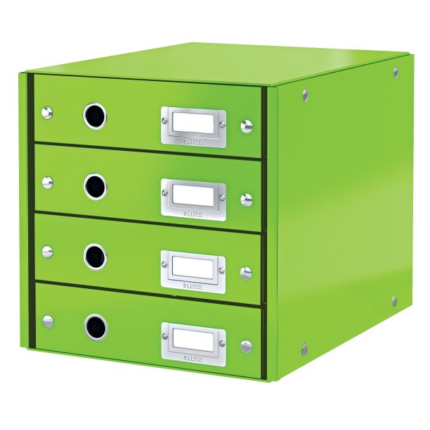 Skuffekabinet Click&Store 4 skuf grn