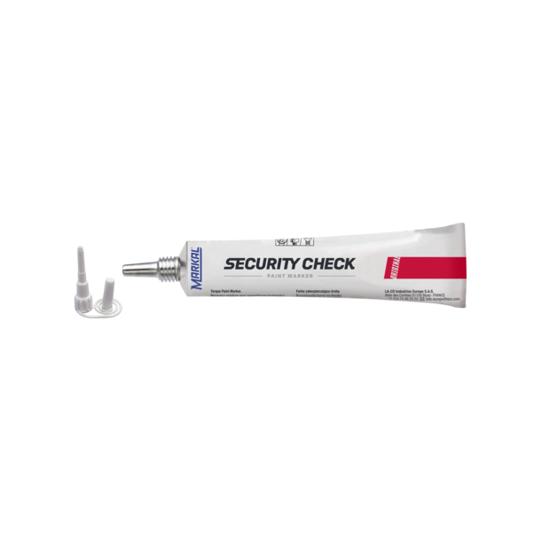 Security Check Paint marker Red
