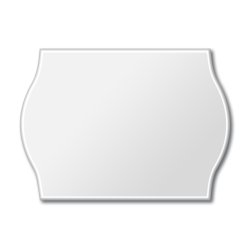 METO fryseetiket perm 26x12 hvid (6rl/1000)