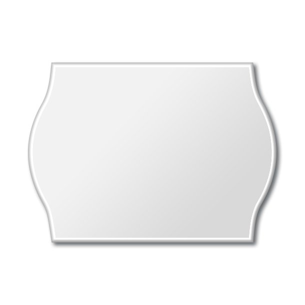 METO fryseetiket perm 26x16 hvid (6rl/1000)