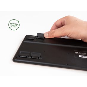 MOUSETRAPPER Type Mini Wireless Keyboard, Black