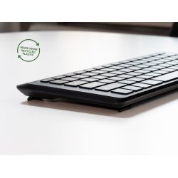 MOUSETRAPPER Type Mini Wireless Keyboard, Black