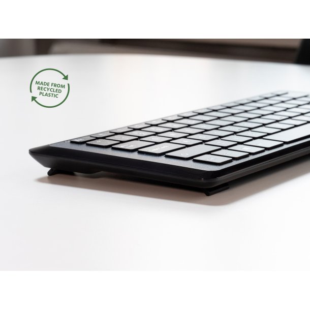 MOUSETRAPPER Type Mini Wireless Keyboard, Black