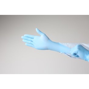Nordic Protect Premium Nitrilhandsker Bl�, Small (100 stk)
