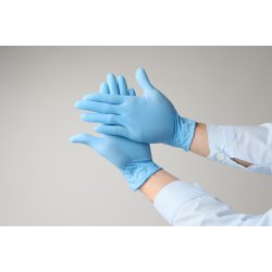 Nordic Protect Premium Nitrilhandsker Bl�, Small (100 stk)