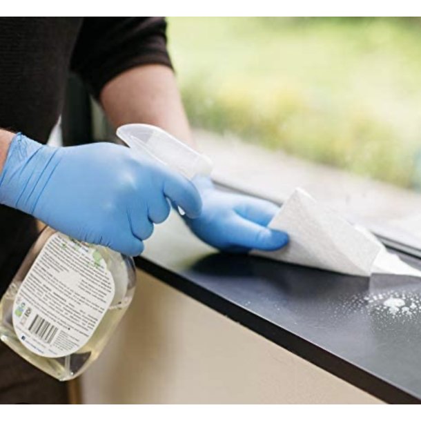 Nordic Protect Premium Nitrilhandsker Bl�, Small (100 stk)