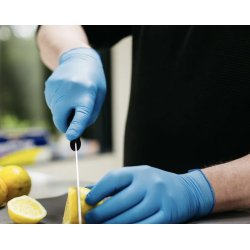 Nordic Protect Premium Nitrilhandsker Bl�, Small (100 stk)