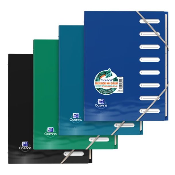 Oxford OCEANISA4 Standard Sorteringsmappe  