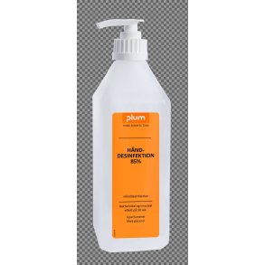 PLUM H�nddesinfektion 85% Flydende 600 ml pumpeflaske
