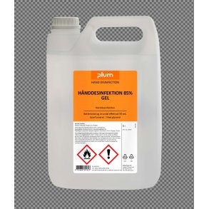 PLUM H�nddesinfektion 85% Gel 5 l dunk