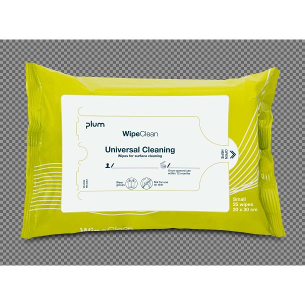 PLUM Wipeclean Universal Cleaning - small 25 stk.