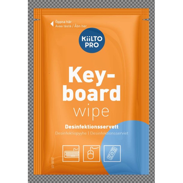KIILTO PRO Tastatur wipes 80 stk