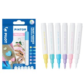 Marker Pintor Extra Fine Pastel 0,5 ass (6)