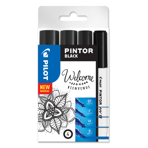 Marker Pintor Monocolor black (4)