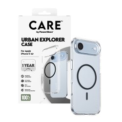 CARE Flagship Case Transparent Urban Explorer w. Black MagSa