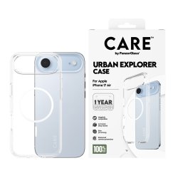 CARE Flagship Case Transparent Urban Explorer w. White MagSa