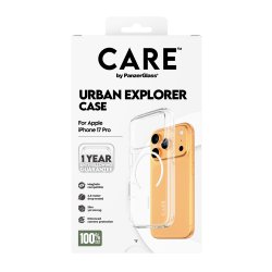 CARE Flagship Case Transparent Urban Explorer w. White MagSa