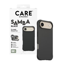 CARE Fashionable Case Samba Black w. MagSafe iPhone 17 Air