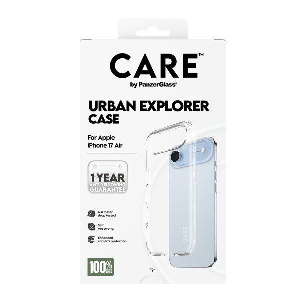 CARE Flagship Case Transparent Urban Explorer w. Clear Frame