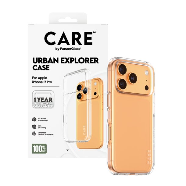 CARE Flagship Case Transparent Urban Explorer w. Clear Frame
