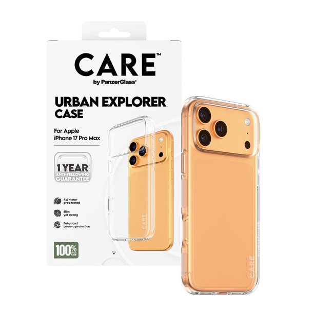 CARE Flagship Case Transparent Urban Explorer w. Clear Frame
