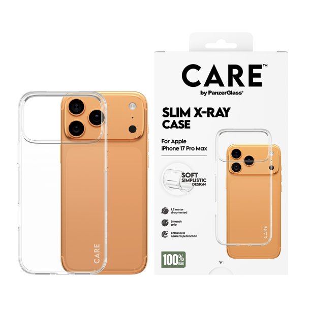 CARE Fashionable Case Transparent X-Ray Soft Basic iPhone 17