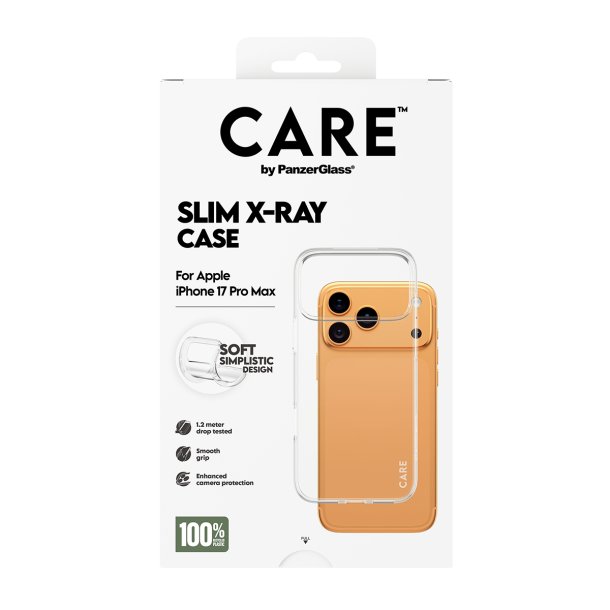 CARE Fashionable Case Transparent X-Ray Soft Basic iPhone 17