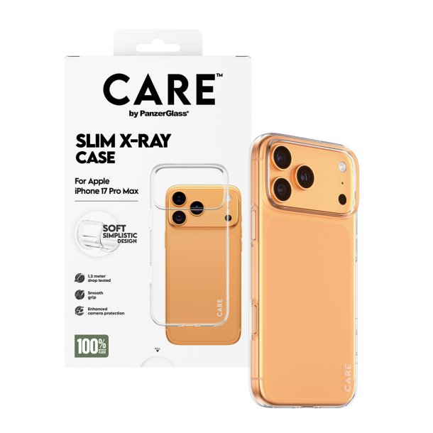 CARE Fashionable Case Transparent X-Ray Soft Basic iPhone 17
