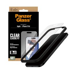 PanzerGlass Screen Protector iPhone 17 Air Classic Fit w. Ea