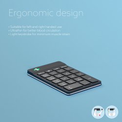 R-Go Numpad Break Wireless, Black