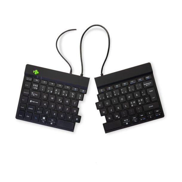 R-Go Split ergonomisk tastatur (nordisk layout)
