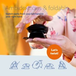 R-Go Twister Ambidextrous Mouse, Ergonomisk mus