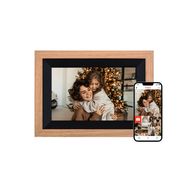 ROLLEI Smart Frame WiFi 105 Wooden Black