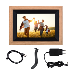 ROLLEI Smart Frame WiFi 105 Wooden Black