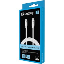 Sandberg USB-C Charge Cable 1M, 65W