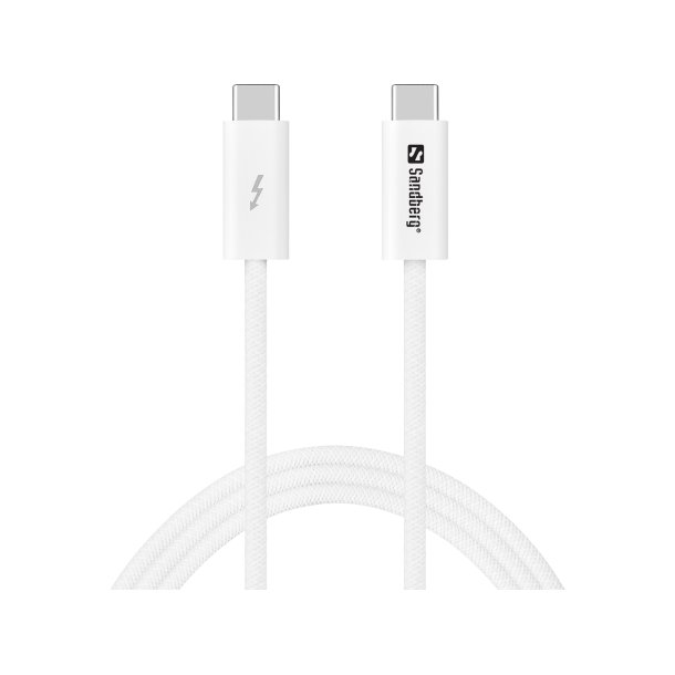 Sandberg USB-C>C USB4 240W+40Gbps, 1M