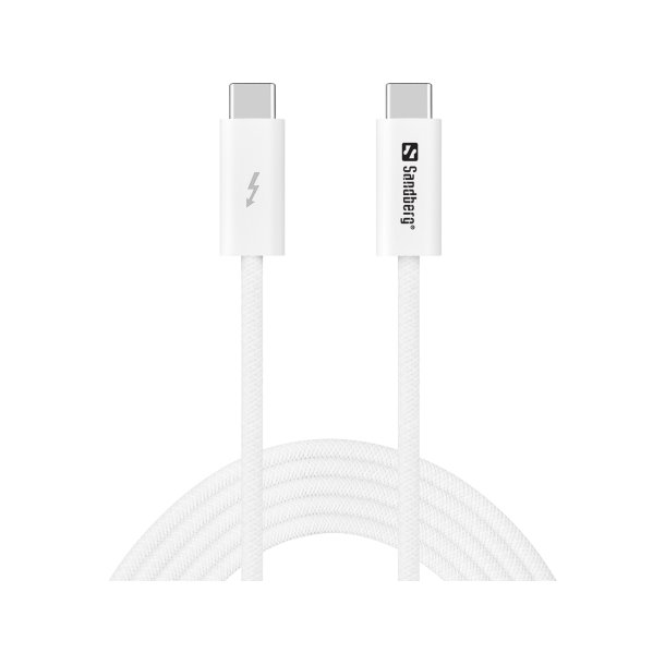 Sandberg USB-C>C USB4 240W+40Gbps, 2M