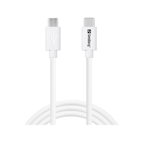 SANDBERG USB-C to MicroUSB Charge Cable 1m