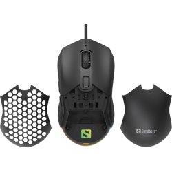 FlexCover 6D Gamer Mouse, black