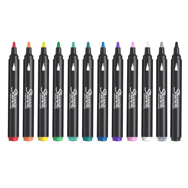 Marker Sharpie Creative Acrylic blist ass (12)
