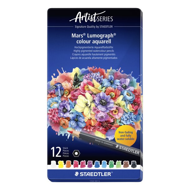 Farveblyant Mars Lumograph akvarel ass (12)