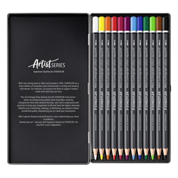 Farveblyant Mars Lumograph akvarel ass (12)