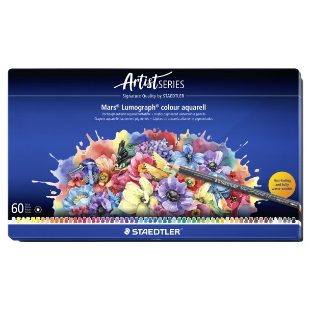 Farveblyant Mars Lumograph akvarel ass (60)