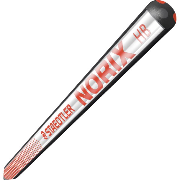 STAEDTLER Blyant Norix HB s�t r�d blister (4)