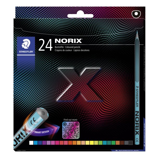 STAEDTLER Farveblyant Norix ass (24)