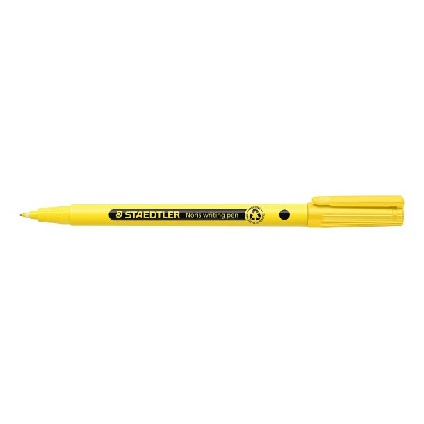 STAEDTLER Fineliner Noris skrivepen 0,6mm gul