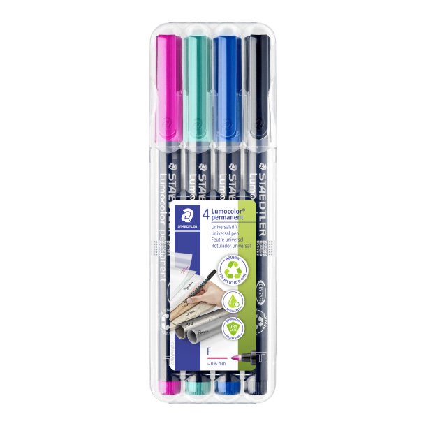 STAEDTLER Marker Lumocolor Perm 0,6mm ass (4)