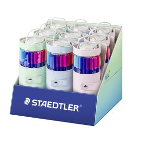 STAEDTLER Fiberpen Triplus Color m/penalhus 1mm ass (20)
