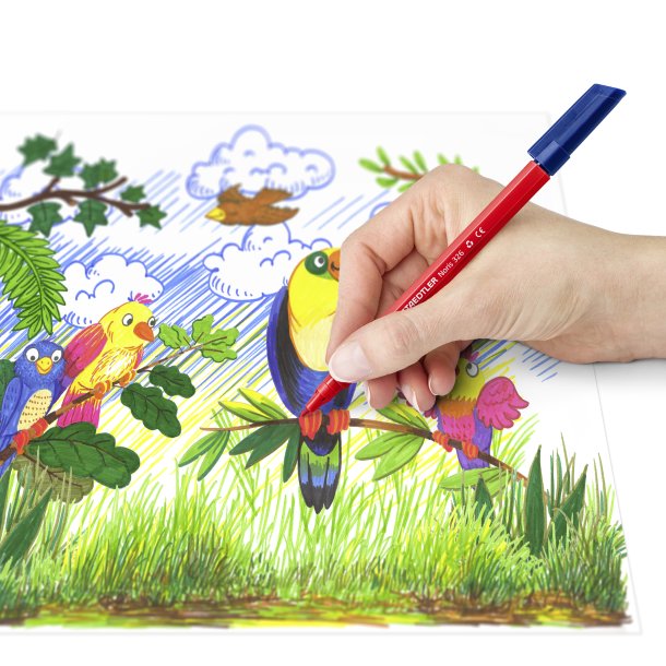 STAEDTLER Fiberpen Noris ass (20)