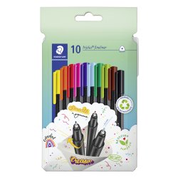 STAEDTLER Fineliner Triplus 0,3mm ass (10)